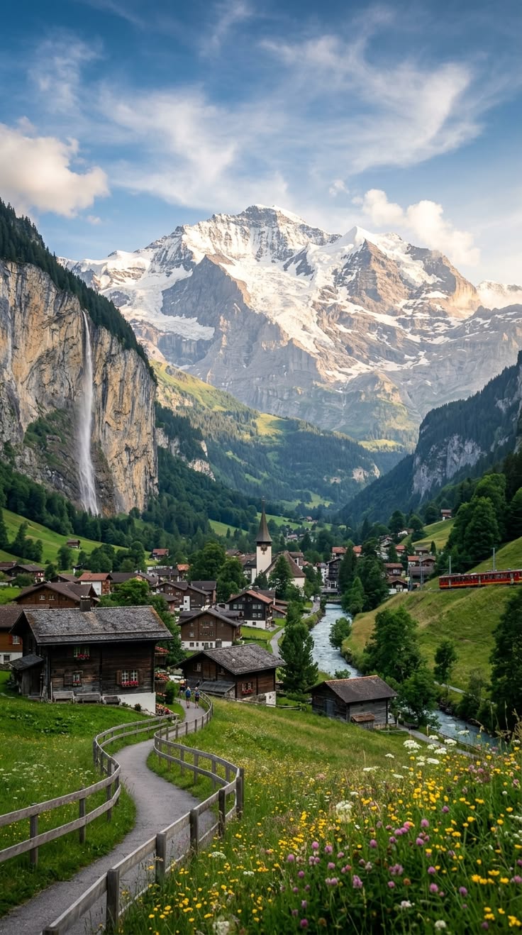 Swiss Alps Switzerland Travel Inspiration